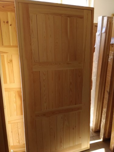 детальное фото дверь деревянная, глухая, 170*70 см, большаков в интернет-магазине Дачный Эксперт