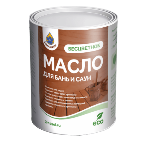 детальное фото масло для бань и саун семь масел 0,9 л. в интернет-магазине Дачный Эксперт